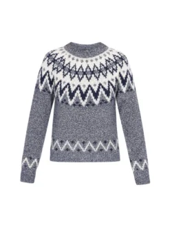 Dreimaster Damen Pullover in marine
