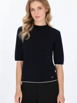 Dreimaster Damen Pullover in marine