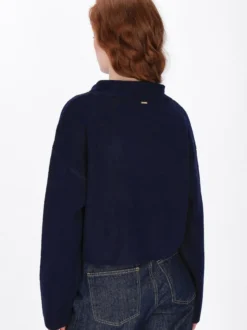 Dreimaster Damen Pullover in marine