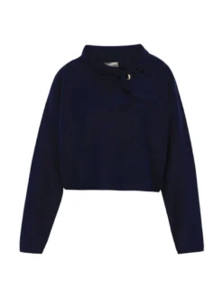 Dreimaster Damen Pullover in marine
