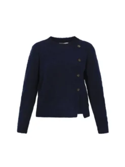 Dreimaster Damen Pullover in marine