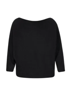 Dreimaster Damen Pullover in schwarz