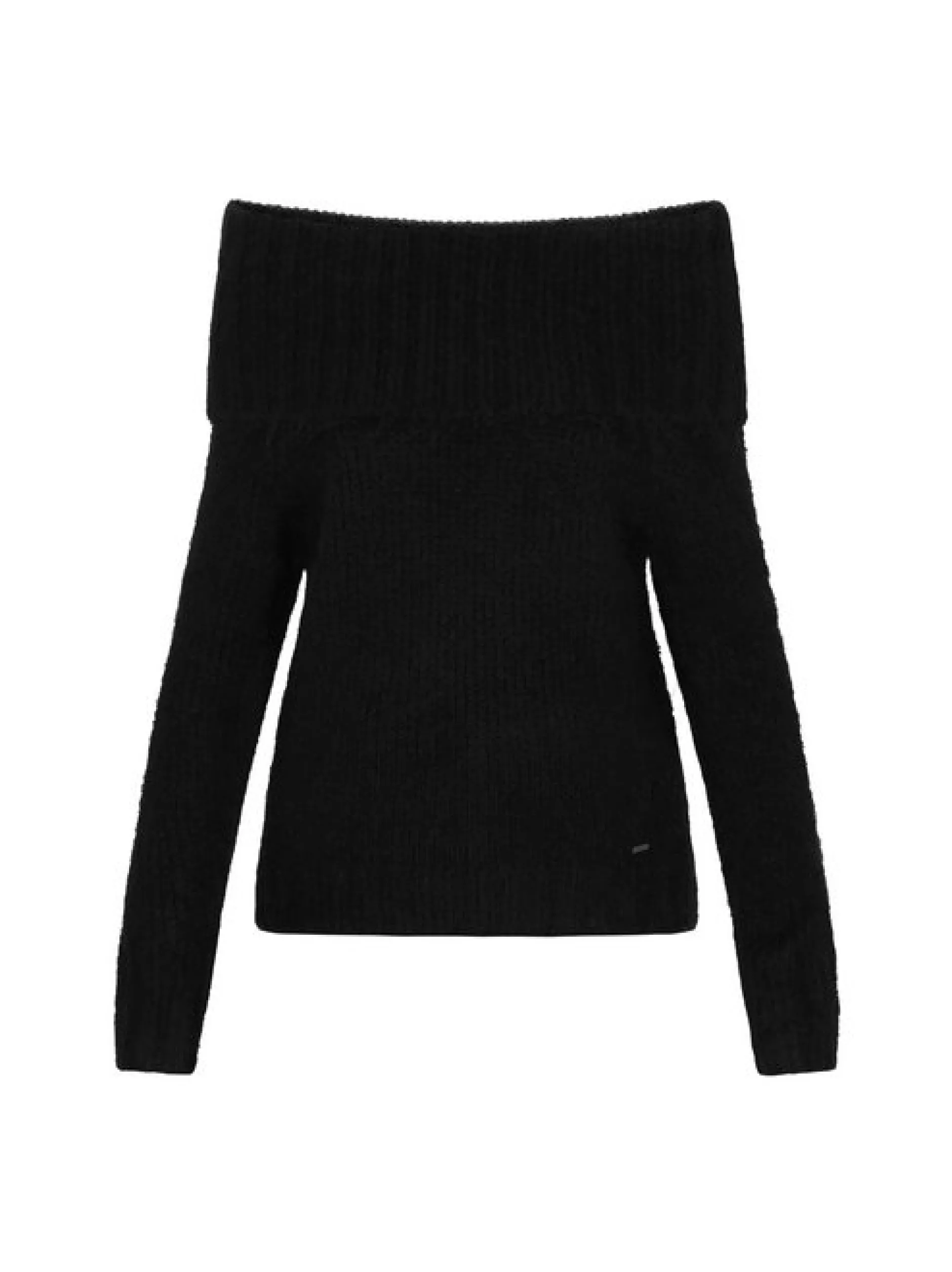 Dreimaster Damen Pullover in schwarz