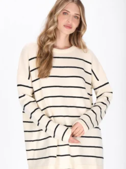 Dreimaster Damen Pullover in beige