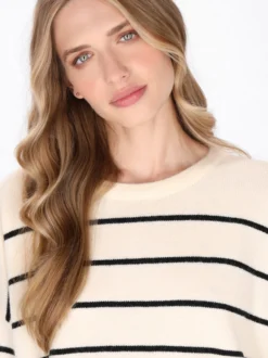 Dreimaster Damen Pullover in beige