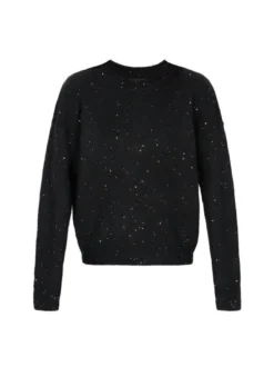 Dreimaster Damen Pullover in schwarz