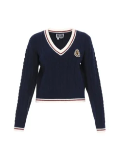Dreimaster Damen Pullover in marine