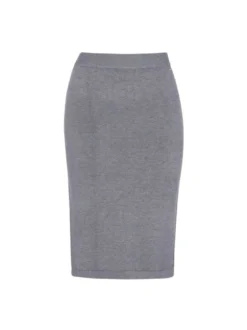 Dreimaster Damen Rock in grau