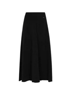 Dreimaster Damen Rock in schwarz