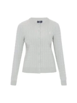 Dreimaster Damen Strickjacke in grün