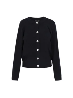 Dreimaster Damen Strickjacke in marine