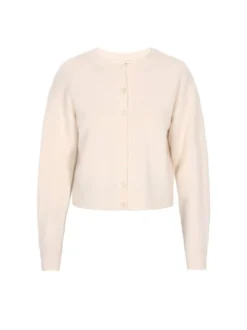 Dreimaster Damen Strickjacke in beige