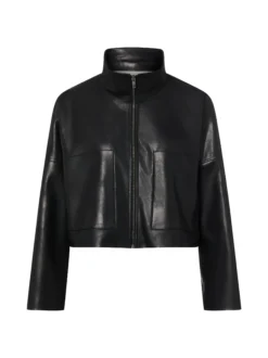 Drykorn Damen Kunstlederjacke - Elstow in schwarz