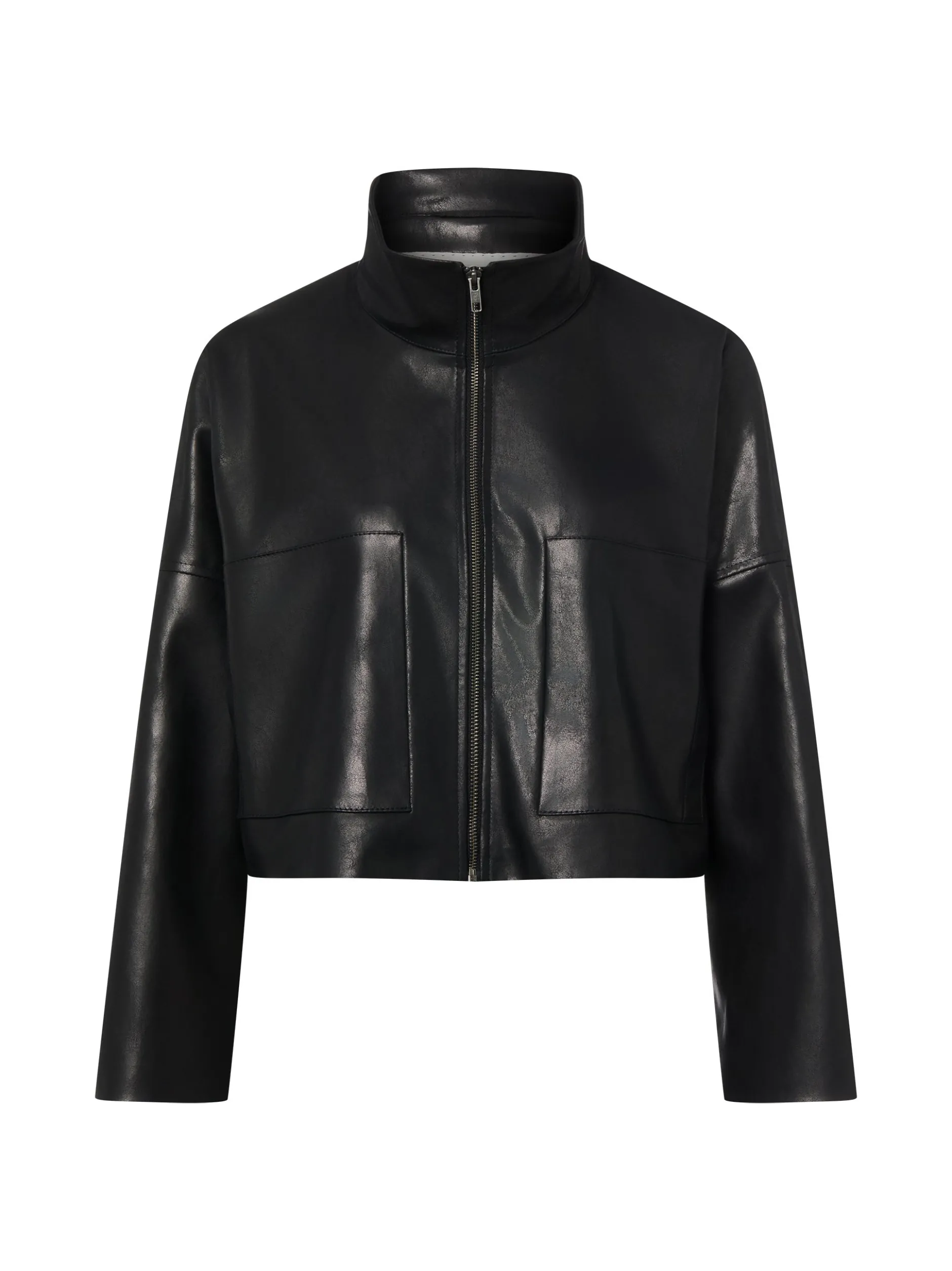Drykorn Damen Kunstlederjacke - Elstow in schwarz