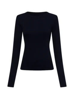 Drykorn Damen Langarmshirt - Nurit in marine