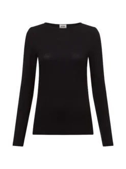 Drykorn Damen Langarmshirt - Renbie in schwarz