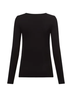 Drykorn Damen Langarmshirt - Renbie in schwarz
