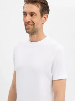 Drykorn Herren T-Shirt - Anton in weiß - Ärmel: kurzarm