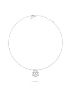 Echtzeit Damen Halskette - Like Diamonds in silber