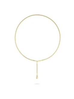 Echtzeit Damen Halskette - The Sleek One in gold