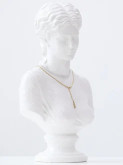 Echtzeit Damen Halskette - The Sleek One in gold