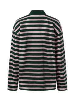 EDITED Damen Polo-Langarmshirt in tanne altrosa