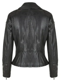 7 eleven Damen Lederjacke - SEATTITUDE in schwarz