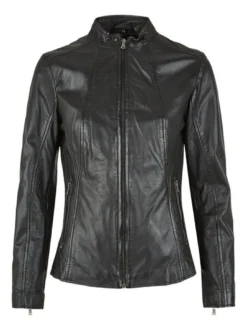 7 eleven Damen Lederjacke - SEJACKY in schwarz