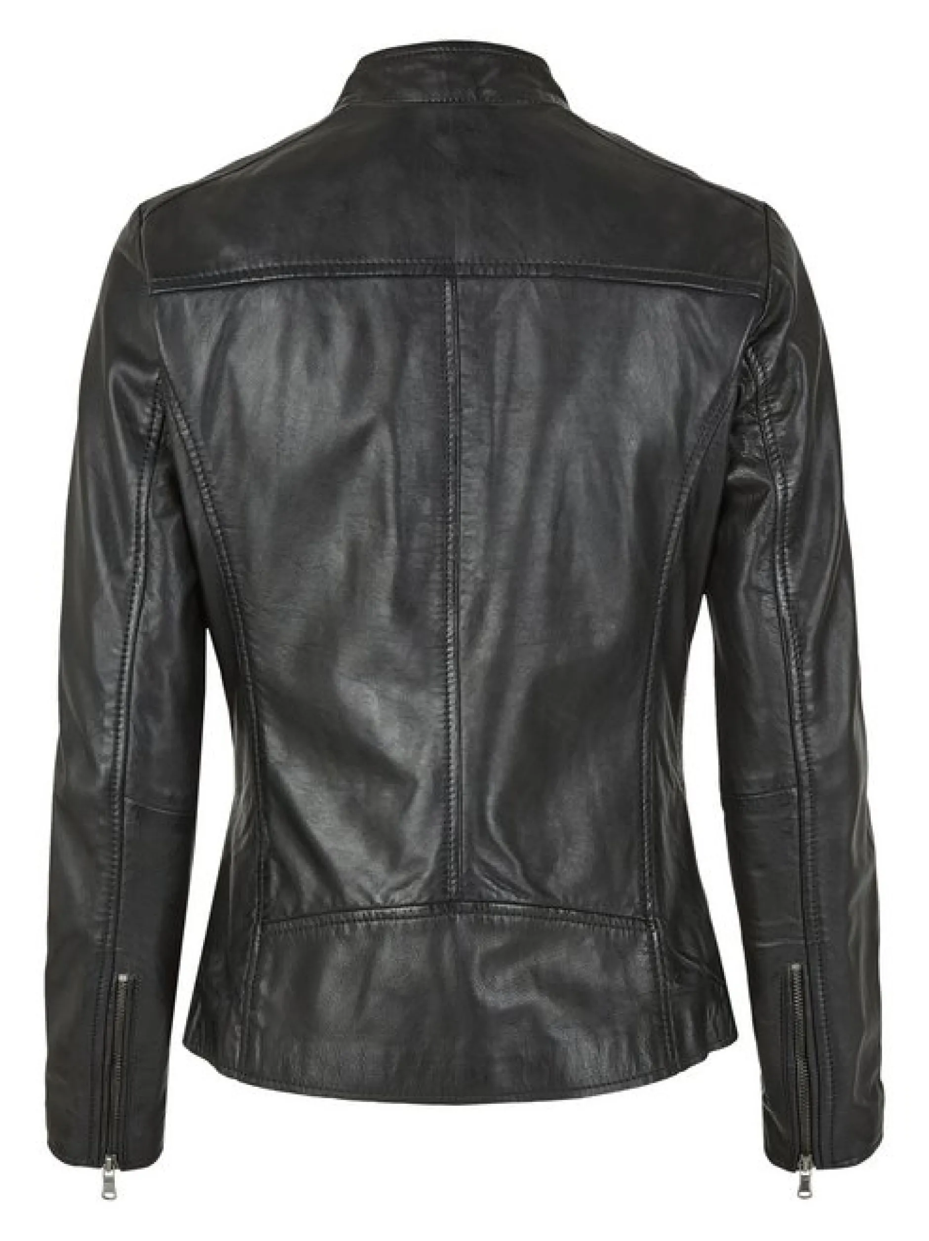 7 eleven Damen Lederjacke - SEJACKY in schwarz