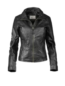 7 eleven Damen Lederjacke - SETAMMY in schwarz
