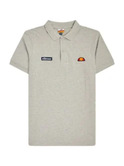 ellesse Herren Poloshirt in grau - Ärmel: kurzarm
