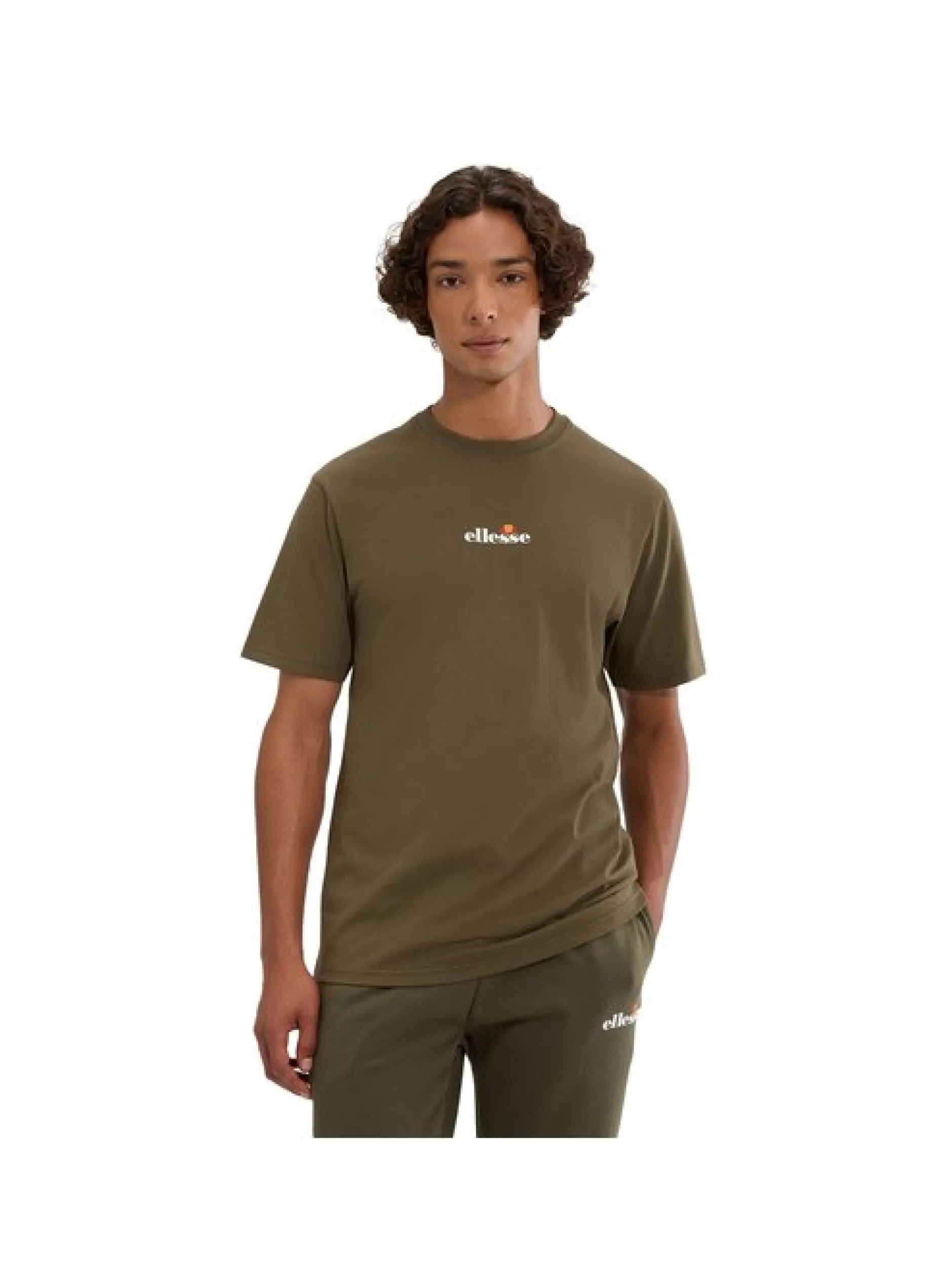ellesse Herren T-Shirt 2er Pack in grün - Ärmel: kurzarm