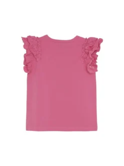 En Fant Mädchen Shirttop - ENT-shirt in pink
