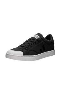 Ethletic Unisex Canvas Sneaker in schwarz - 0 cm Absatz