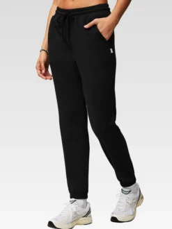 Fabletics Damen PANTS - THE YEAR ROUND TERRY JOGGER in schwarz