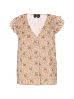 Faina Damen Bluse in beige