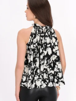 Faina Damen Bluse in schwarz
