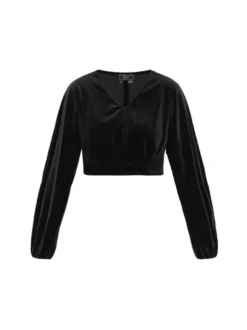 Faina Damen Bluse in schwarz