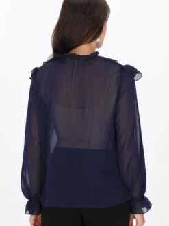 Faina Damen Bluse in schwarz
