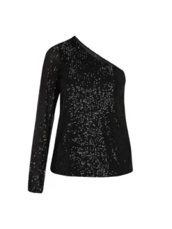 Faina Damen Bluse in schwarz