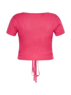 Faina Damen Crop Top in pink