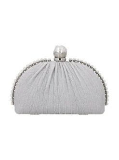 Faina Damen Handtasche in silber