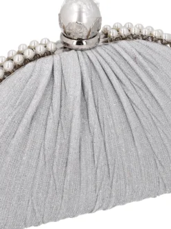 Faina Damen Handtasche in silber