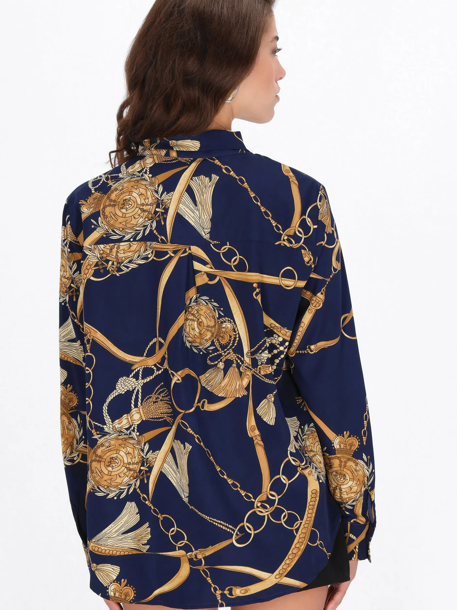 Faina Damen Hemd in marine