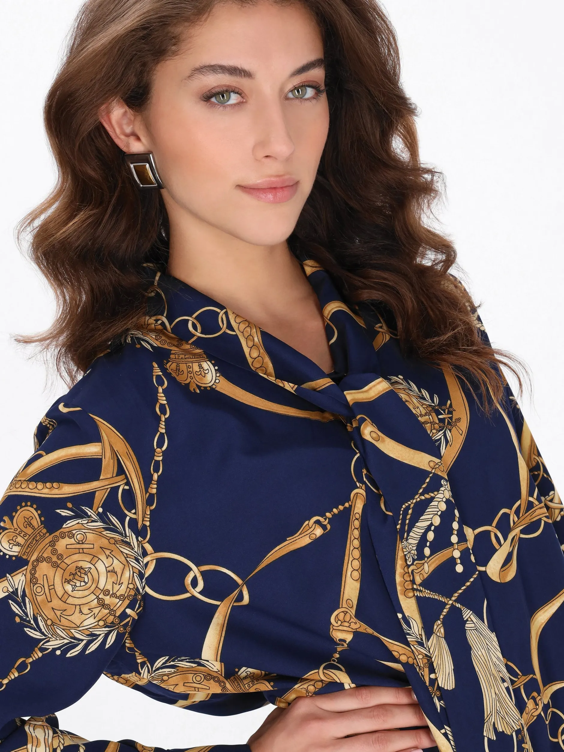 Faina Damen Hemd in marine
