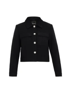 Faina Damen Jacke in schwarz
