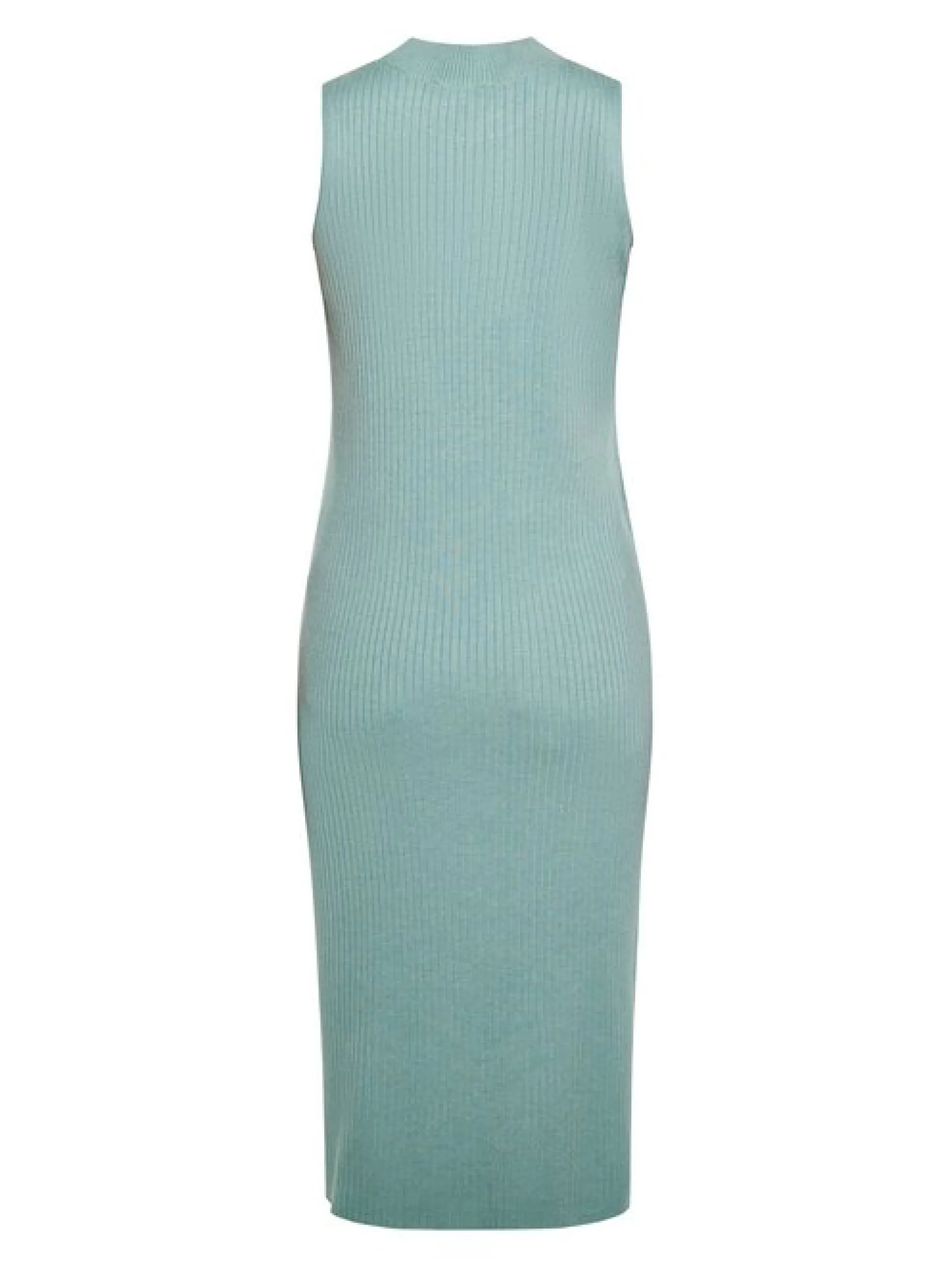 Faina Damen Kleid in aqua - Ausschnitt: Rundhals