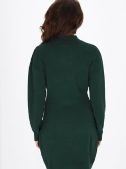 Faina Damen Kleid in grün - Länge: mittel