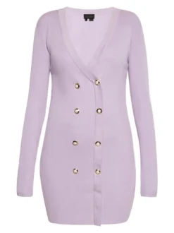 Faina Damen Kleid in lila