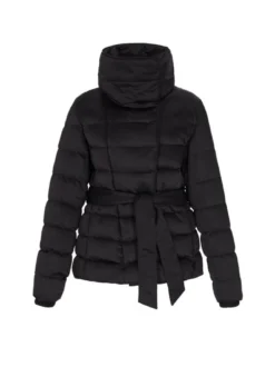 Faina Damen Mantel in schwarz